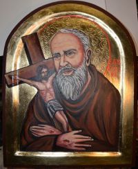 Nr.296. Święty  Ojciec Pio-wym.40-32cm